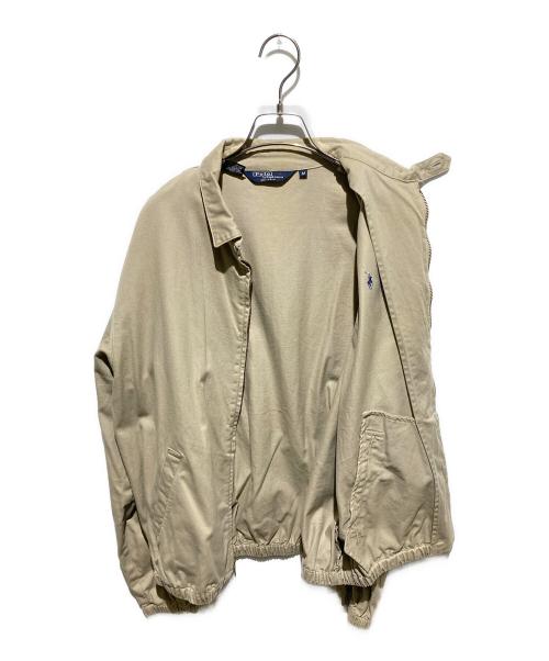 POLO RALPH LAUREN（ポロ・ラルフローレン）POLO RALPH LAUREN (ポロ・ラルフローレン) 三角タグUSA製 90ｓチンストスイングトップ ベージュ サイズ:Mの古着・服飾アイテム