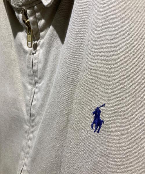 POLO RALPH LAUREN（ポロ・ラルフローレン）POLO RALPH LAUREN (ポロ・ラルフローレン) 三角タグUSA製 90ｓチンストスイングトップ ベージュ サイズ:Mの古着・服飾アイテム