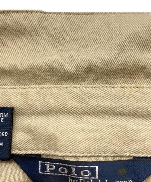 POLO RALPH LAUREN（ポロ・ラルフローレン）POLO RALPH LAUREN (ポロ・ラルフローレン) 三角タグUSA製 90ｓチンストスイングトップ ベージュ サイズ:Mの古着・服飾アイテム