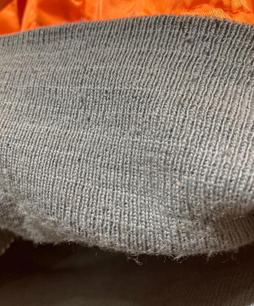 ALPHA（アルファ）ALPHA (アルファ) USA製 90～00s MA-1ジャケット グリーン×オレンジ サイズ:Mの古着・服飾アイテム