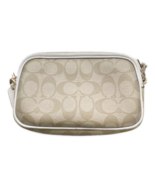 COACH（コーチ）COACH (コーチ) ショルダーバッグ ベージュの古着・服飾アイテム