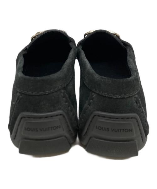 LOUIS VUITTON（ルイ ヴィトン）LOUIS VUITTON (ルイ ヴィトン) LVロゴドライビングジューズ ブラック サイズ:35の古着・服飾アイテム
