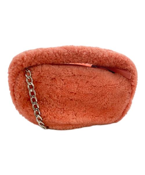 BYFAR（バイファー）BYFAR (バイファー) Baby Cush shearling bag/ベイビー クッシー シアリング トートバッグ ピンクの古着・服飾アイテム