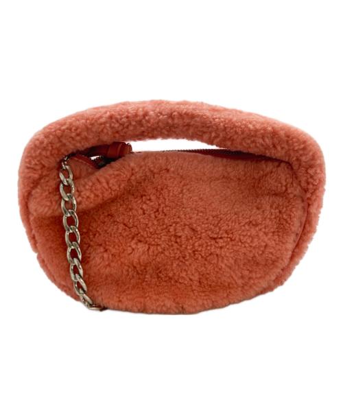 BYFAR（バイファー）BYFAR (バイファー) Baby Cush shearling bag/ベイビー クッシー シアリング トートバッグ ピンクの古着・服飾アイテム