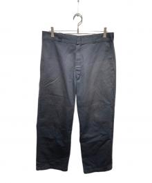 Dickies（ディッキーズ）の古着「ダブルニーワークパンツ」｜ブラック