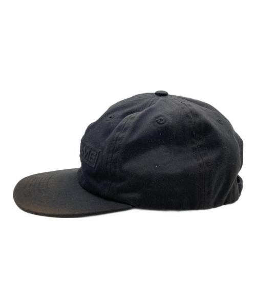 SUPREME（シュプリーム）Supreme (シュプリーム) Embossed Logo 6-Panel/キャップ ブラックの古着・服飾アイテム