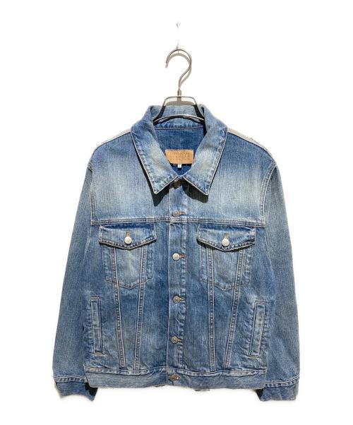 MM6 Maison Margiela（エムエムシックスメゾンマルジェラ）MM6 Maison Margiela (エムエムシックスメゾンマルジェラ) 25ss 再構築デニムジャケット インディゴ サイズ:M`s46/L`s42の古着・服飾アイテム