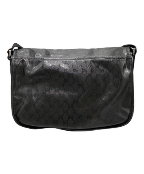 GUCCI（グッチ）GUCCI (グッチ) メッセンジャーバッグ/GGインプリメ ブラックの古着・服飾アイテム