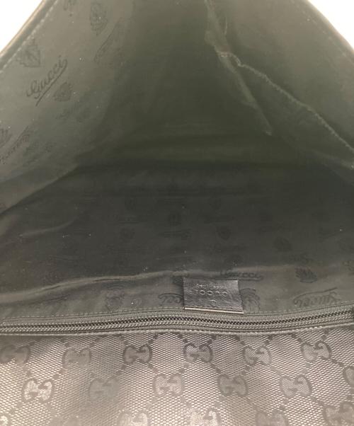 GUCCI（グッチ）GUCCI (グッチ) メッセンジャーバッグ/GGインプリメ ブラックの古着・服飾アイテム