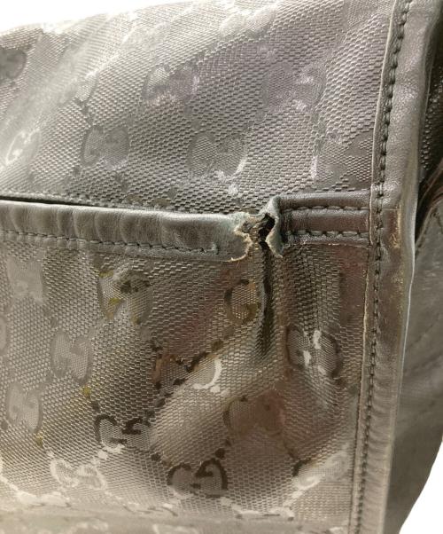 GUCCI（グッチ）GUCCI (グッチ) メッセンジャーバッグ/GGインプリメ ブラックの古着・服飾アイテム