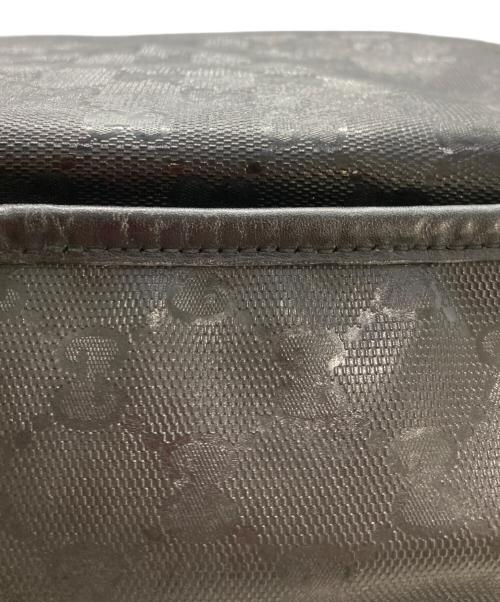 GUCCI（グッチ）GUCCI (グッチ) メッセンジャーバッグ/GGインプリメ ブラックの古着・服飾アイテム