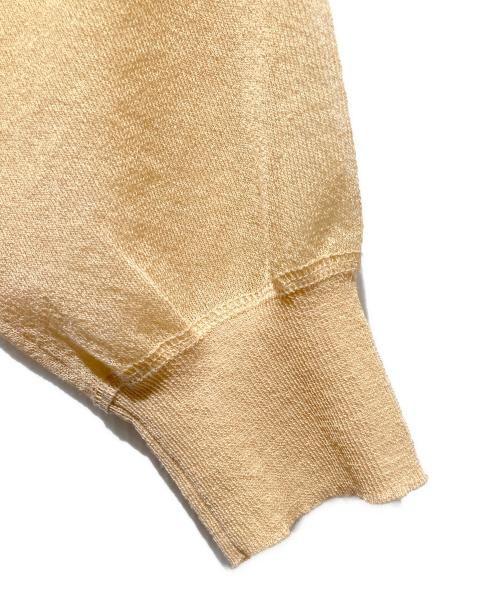 6(ROKU) BEAUTY&YOUTH（ロク ビューティーアンドユース）6(ROKU) BEAUTY&YOUTH (ロク ビューティーアンドユース) SHEER COLOR RIB PULLOVERニット オレンジ サイズ:不明の古着・服飾アイテム