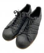 adidasアディダス）の古着「80s CAMO SUPERSTAR/ローカットスニーカー」｜ブラック