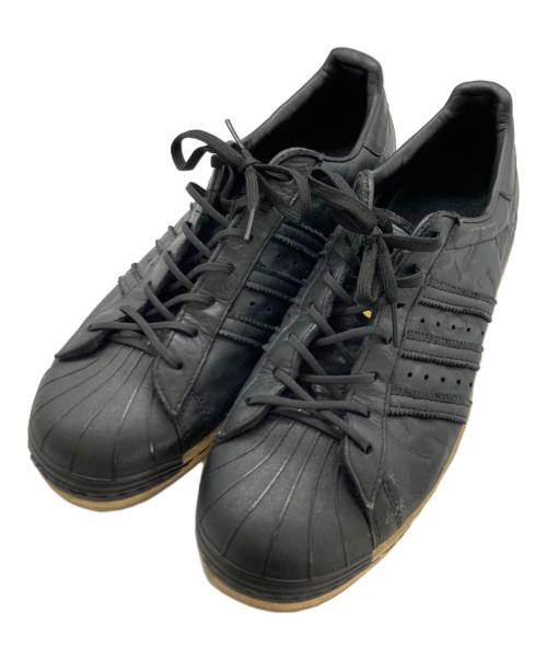 adidas（アディダス）adidas (アディダス) 80s CAMO SUPERSTAR/ローカットスニーカー ブラック サイズ:28.5cmの古着・服飾アイテム