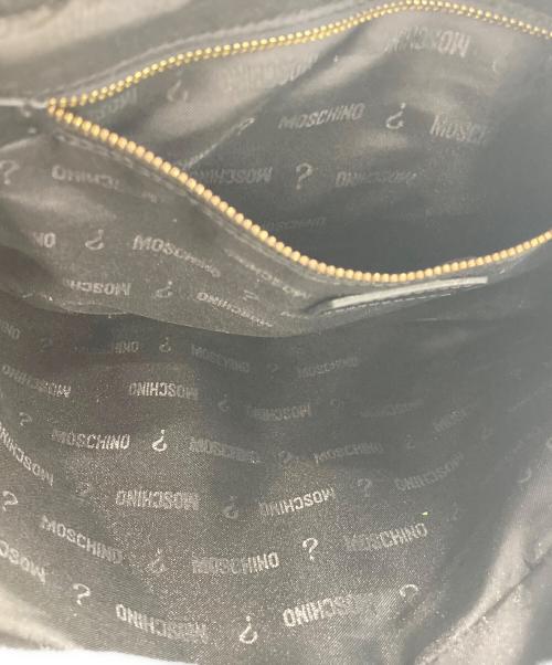 MOSCHINO（モスキーノ）MOSCHINO (モスキーノ) キルティングチェーンショルダーバッグ ブルーの古着・服飾アイテム