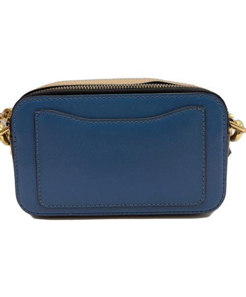 MARC JACOBS（マークジェイコブス）MARC JACOBS (マークジェイコブス) スナップショットショルダーバッグ ブルーの古着・服飾アイテム