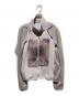 ojos（オホス）の古着「2way vest fleece zip-up」｜グレー