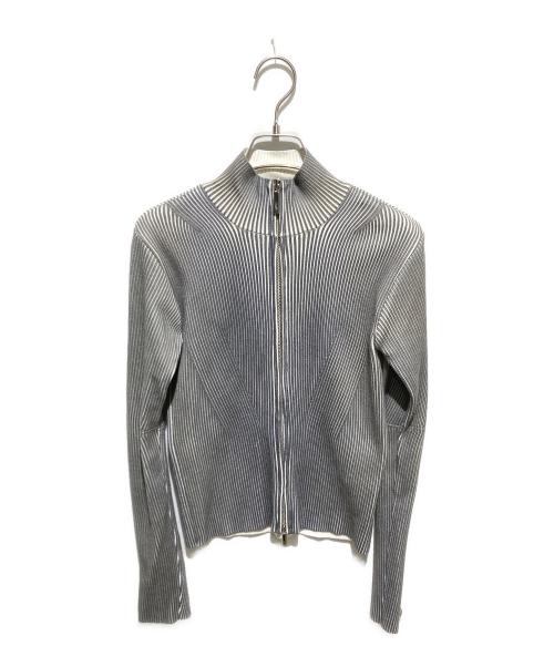 NACHE（ナチェ）nache (ナチェ) リブドライバースニット グレーの古着・服飾アイテム