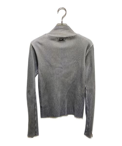 NACHE（ナチェ）nache (ナチェ) リブドライバースニット グレーの古着・服飾アイテム