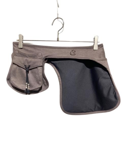 COYSEIO（コイセイオ）coyseio (コイセイオ) SUEDE BELT BAG ブラウンの古着・服飾アイテム