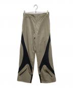 49 PERCENTフォーティーナインパーセント）の古着「ナイロンテックパンツ」｜カーキ