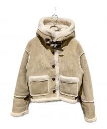 theohyou（ザーオユ）の古着「ムートンジャケット」｜ベージュ