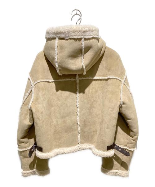 theohyou（ザーオユ）theohyou (ザーオユ) ムートンジャケット ベージュ サイズ:-の古着・服飾アイテム
