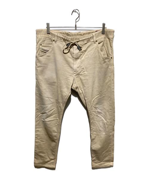 DIESEL（ディーゼル）DIESEL (ディーゼル) krooley ジョグパンツ ベージュ サイズ:34の古着・服飾アイテム
