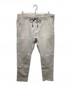 DIESELディーゼル）の古着「KROOLEY-NE ジョグパンツ」｜グレー