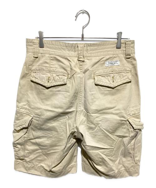 POLO RALPH LAUREN（ポロ・ラルフローレン）POLO RALPH LAUREN (ポロ・ラルフローレン) カーゴハーフパンツ ベージュ サイズ:32の古着・服飾アイテム