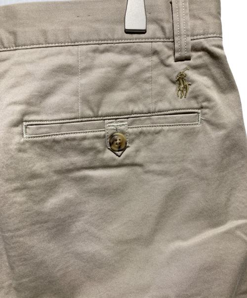 POLO RALPH LAUREN（ポロ・ラルフローレン）POLO RALPH LAUREN (ポロ・ラルフローレン) バックポニー刺繍チノパン ベージュ サイズ:32/34の古着・服飾アイテム