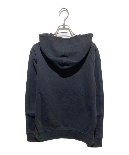 DIESEL（ディーゼル）DIESEL (ディーゼル) 裾ロゴジップニットパーカー ブラック サイズ:Lの古着・服飾アイテム