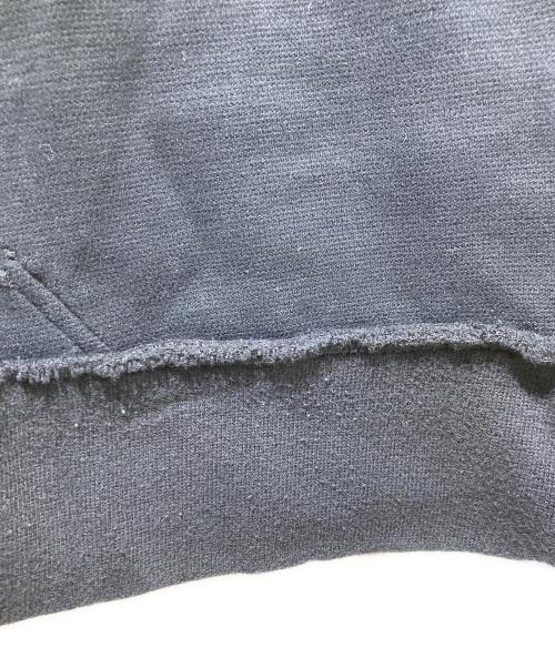 DIESEL（ディーゼル）DIESEL (ディーゼル) 裾ロゴジップニットパーカー ブラック サイズ:Lの古着・服飾アイテム