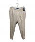 INCOTEX（インコテックス）の古着「リネンタックパンツ」｜ベージュ