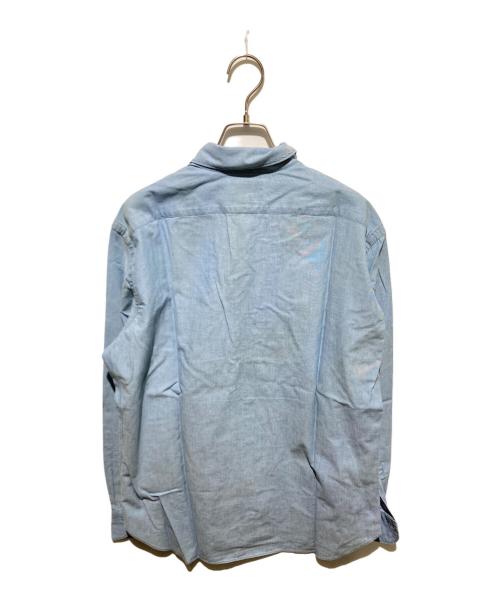 giannetto（ジャンネット）giannetto (ジャンネット) シャンブレーシャツ インディゴ サイズ:43の古着・服飾アイテム