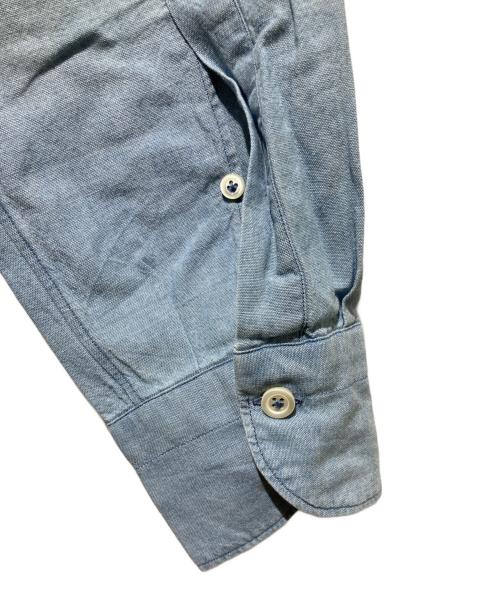 giannetto（ジャンネット）giannetto (ジャンネット) シャンブレーシャツ インディゴ サイズ:43の古着・服飾アイテム