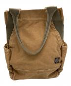 RRLダブルアールエル）の古着「DUCK TOTE BAG/ユーズド加工ダックトートバッグ」｜ベージュ
