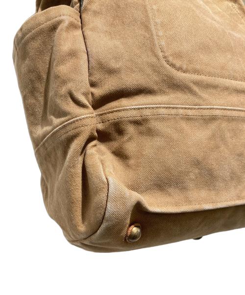 RRL（ダブルアールエル）RRL (ダブルアールエル) DUCK TOTE BAG/ユーズド加工ダックトートバッグ ベージュの古着・服飾アイテム