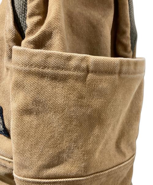 RRL（ダブルアールエル）RRL (ダブルアールエル) DUCK TOTE BAG/ユーズド加工ダックトートバッグ ベージュの古着・服飾アイテム