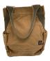 RRL（ダブルアールエル）の古着「DUCK TOTE BAG/ユーズド加工ダックトートバッグ」｜ベージュ