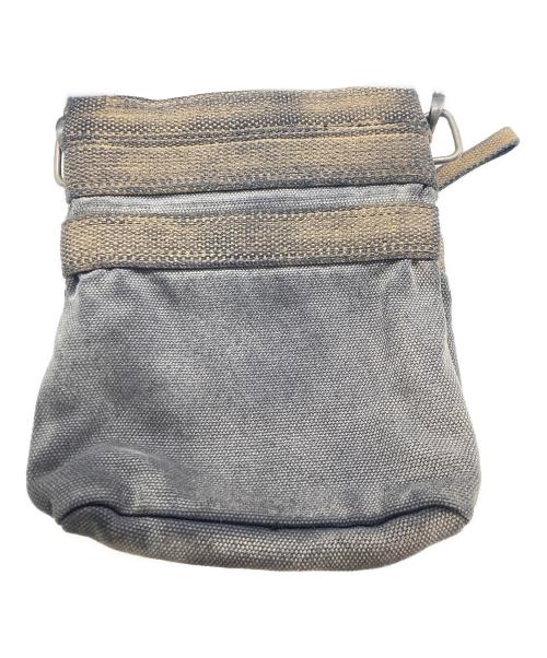 DIESEL（ディーゼル）DIESEL (ディーゼル) ユーズド加工ショルダーバッグ ベージュ×グレーの古着・服飾アイテム