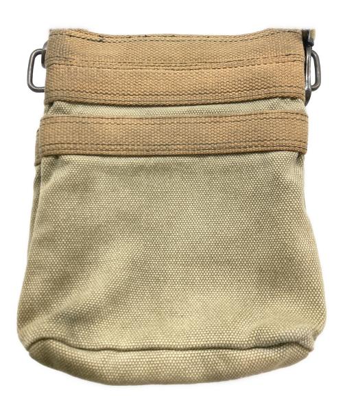 DIESEL（ディーゼル）DIESEL (ディーゼル) ユーズド加工キャンバスショルダーバッグ ベージュの古着・服飾アイテム