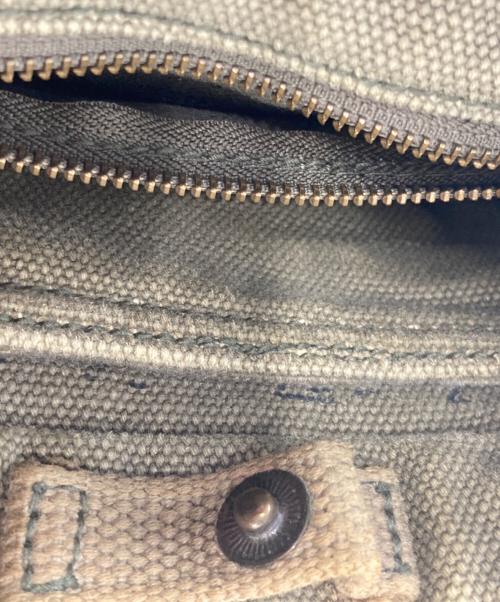 DIESEL（ディーゼル）DIESEL (ディーゼル) ユーズド加工キャンバスショルダーバッグ ベージュの古着・服飾アイテム