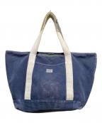 PORTER×fennicaポーター×フェニカ）の古着「コラボラグハンドルキャンバストートバッグ」｜インディゴ