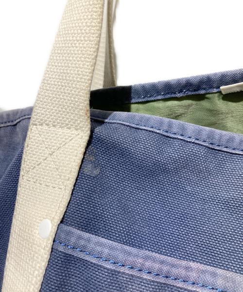 PORTER（ポーター）PORTER (ポーター) fennica (フェニカ) コラボラグハンドルキャンバストートバッグ インディゴの古着・服飾アイテム