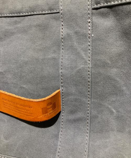 HIROMASTU/広松（ヒロマツ）HIROMASTU/広松 (ヒロマツ) ダック地ハンドバッグ/FRESCO トートバッグ グレーの古着・服飾アイテム