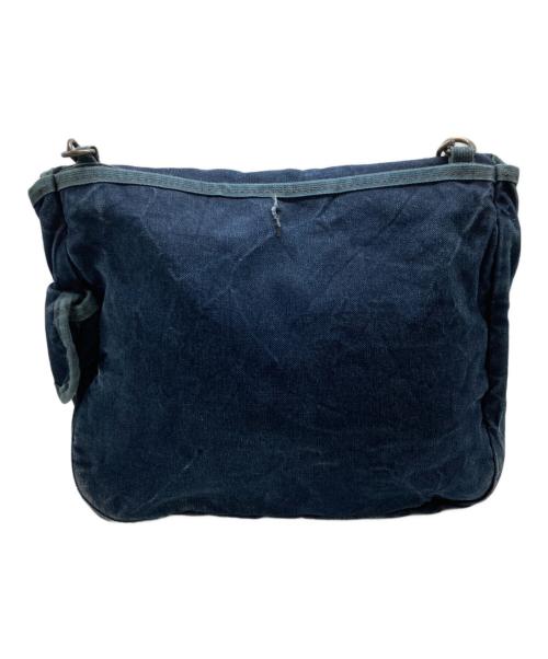 RRL（ダブルアールエル）RRL (ダブルアールエル) インディゴRRLロゴショルダーバッグ/メッセンジャーバッグ インディゴの古着・服飾アイテム