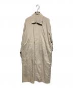 JURGEN LEHLヨーガンレール）の古着「シルク混コート」｜ベージュ