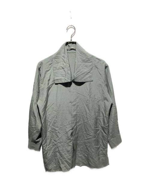 JURGEN LEHL（ヨーガンレール）JURGEN LEHL (ヨーガンレール) シルクシャツ グリーン サイズ:不明の古着・服飾アイテム
