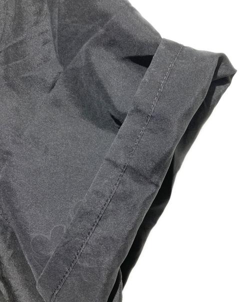 yohji yamamoto+noir（ヨウジヤマモトプリュスノアール）yohji yamamoto+noir (ヨウジヤマモトプリュスノアール) 和柄ロングシルクシャツ ブラック サイズ:3の古着・服飾アイテム